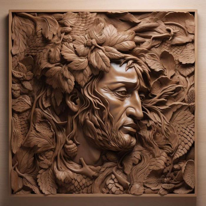 نموذج ثلاثي الأبعاد لآلة CNC 3D Art 